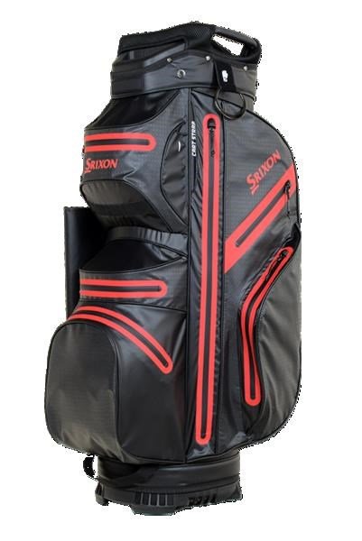 Srixon Waterproof cart bag, black/red