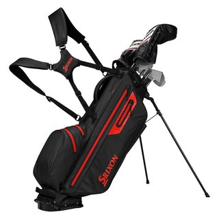 Srixon Waterproof stand bag, black/red