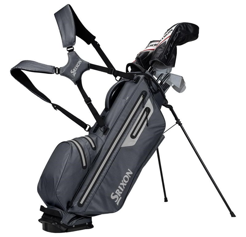 Srixon Waterproof stand bag, charcoal/silver