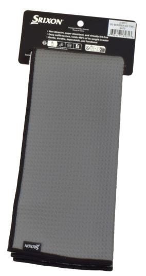 Srixon Tri-Fold MicroFibre Towel, grey