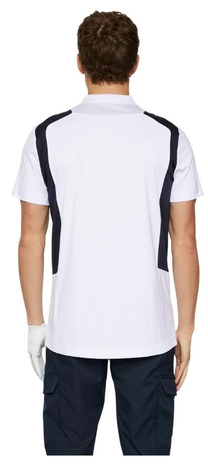 J.Lindeberg Legacy men's polo, white