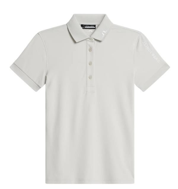 J.Lindeberg Tour Tech women's polo, moonbeam