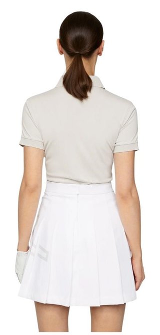 J.Lindeberg Tour Tech women's polo, moonbeam