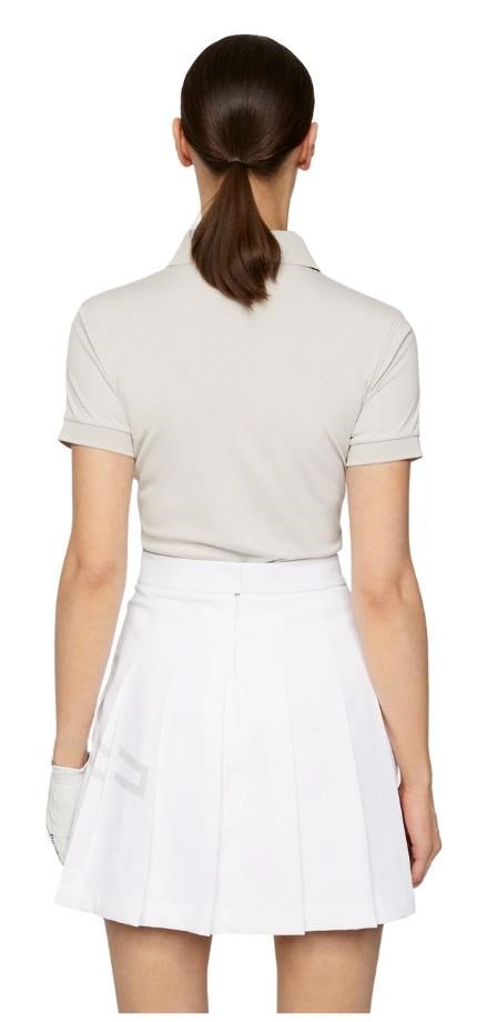 J.Lindeberg Tour Tech women's polo, moonbeam