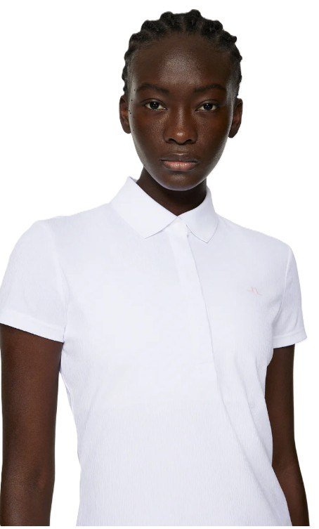 J.Lindeberg Karlie women's polo, white