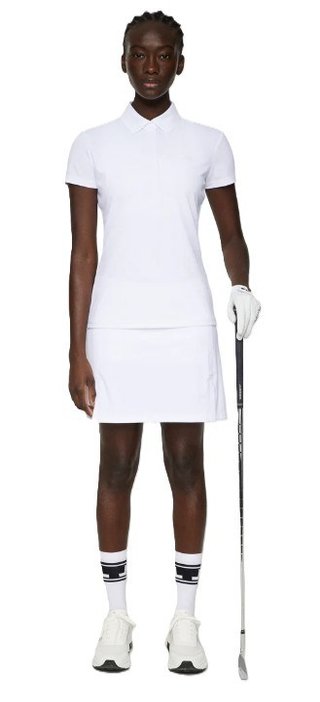 J.Lindeberg Karlie women's polo, white