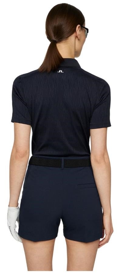 J.Lindeberg Izara women's polo, JL navy