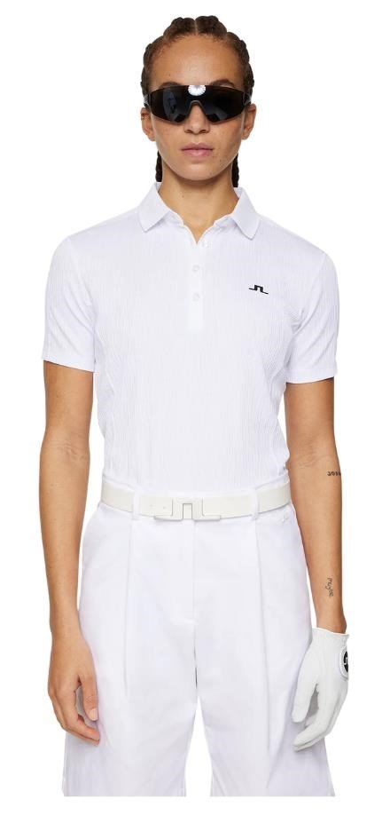 J.Lindeberg Izara women's polo, white
