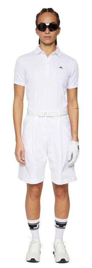 J.Lindeberg Izara women's polo, white