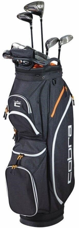Cobra Fly-XL 2 Black Gold men's golf set, graphite, + cart bag