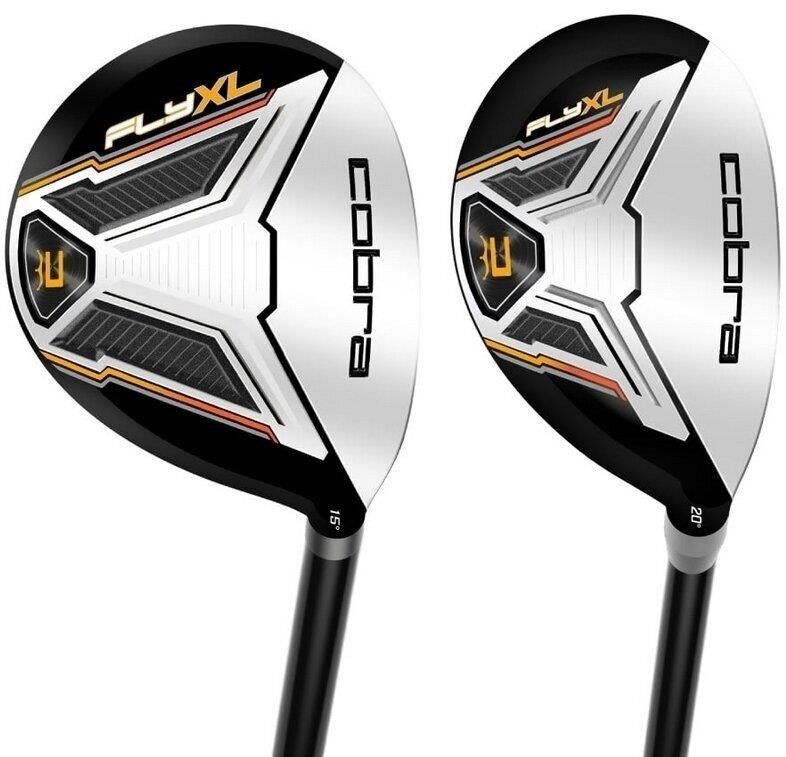 Cobra Fly XL Black Gold men's golf set, graphite, cart bag