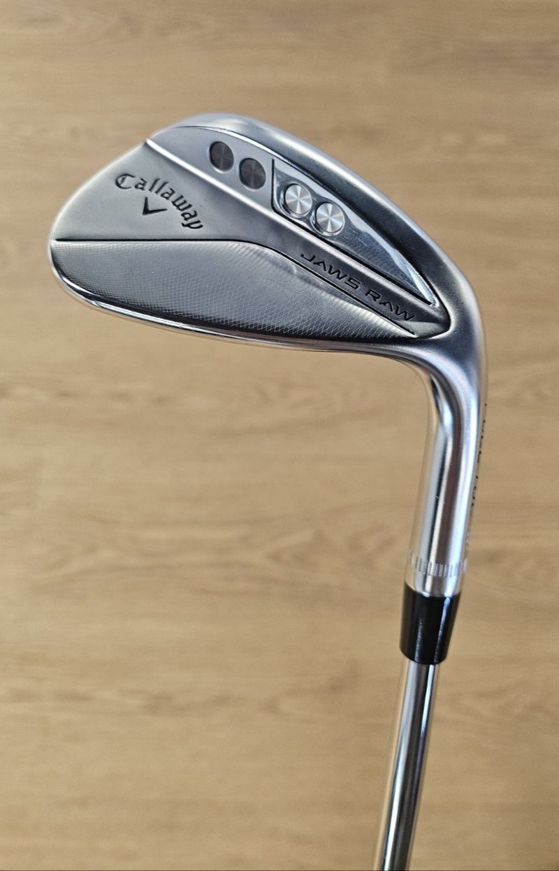 DEMO Callaway Jaws Raw Full Toe Chrome wedge, steel