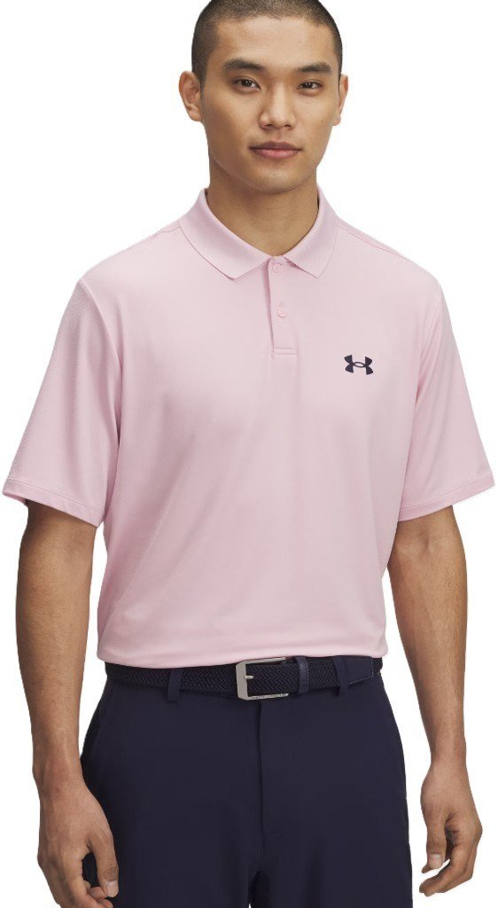 Under Armour Matchplay men's polo, prime pink