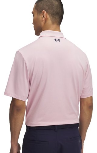 Under Armour Matchplay men's polo, prime pink
