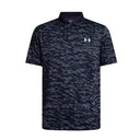 Under Armour Matchplay Printed men's polo, midnight navy