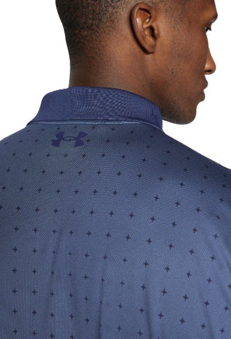 Under Armour Matchplay Printed men's polo, midnight navy