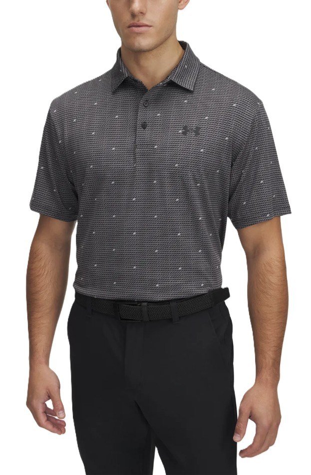 Under Armour Playoff 3.0 Printed men's polo, castlerock