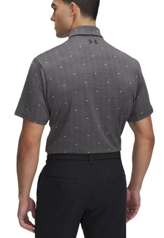 Under Armour Playoff 3.0 Printed men's polo, castlerock