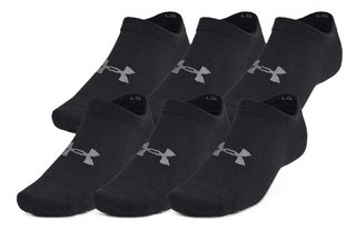Under Armour Essential No Show unisex socks (6 Pairs), black