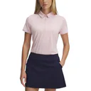 Under Armour Playoff SS women's polo, prime pink