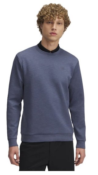 Under Armour Drive Midlayer Crew men's sweatshirt, downpour gray