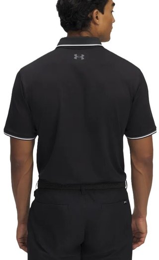 Under Armour Playoff 3.0 Rib men's polo, black