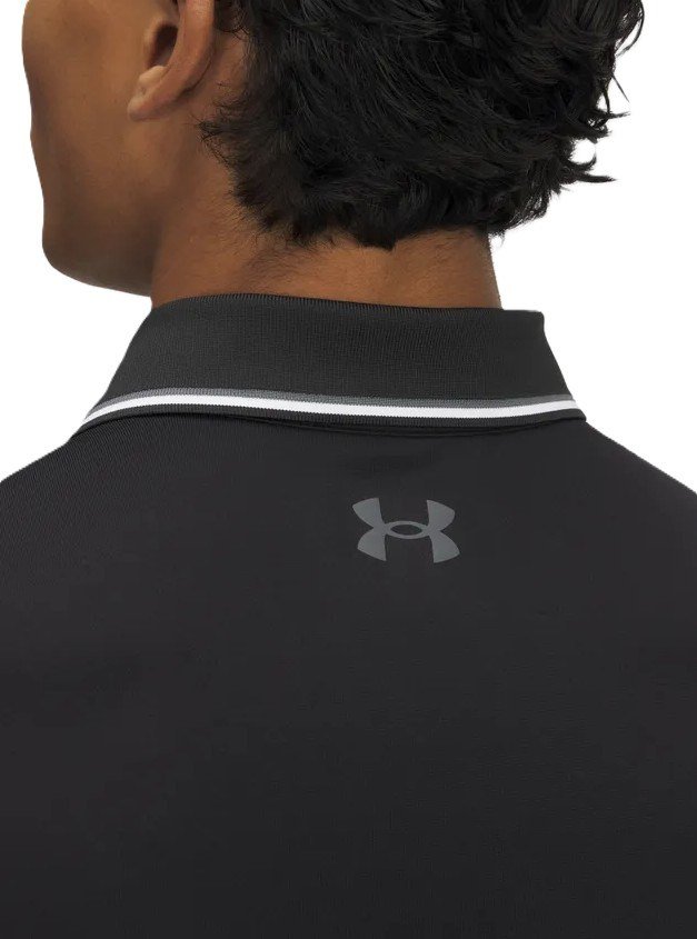 Under Armour Playoff 3.0 Rib men's polo, black