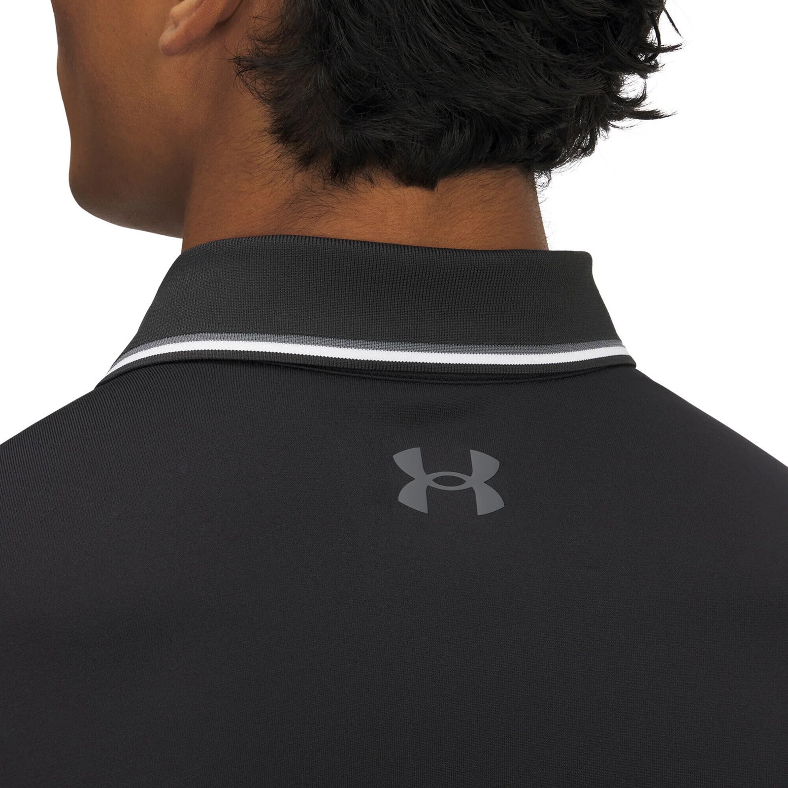 Under Armour Playoff 3.0 Rib men's polo, black