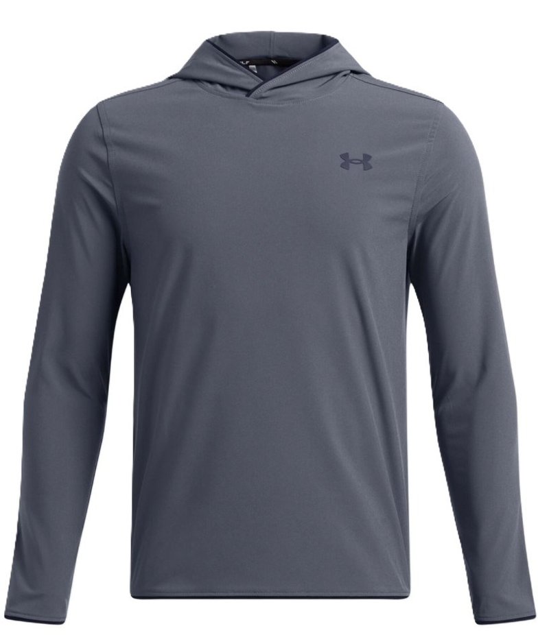 Under Armour Drive boys hoodie, downpour gray
