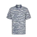 Under Armour Drive Chill Printed men's polo, downpour gray