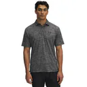 Under Armour Drive Jacquard men's polo, black