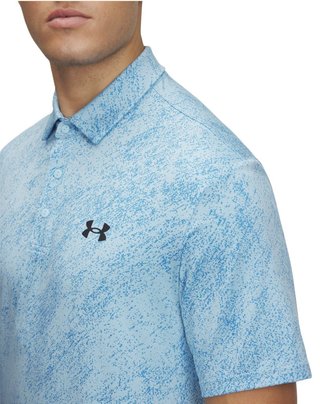 Under Armour Drive Jacquard men's polo, stream