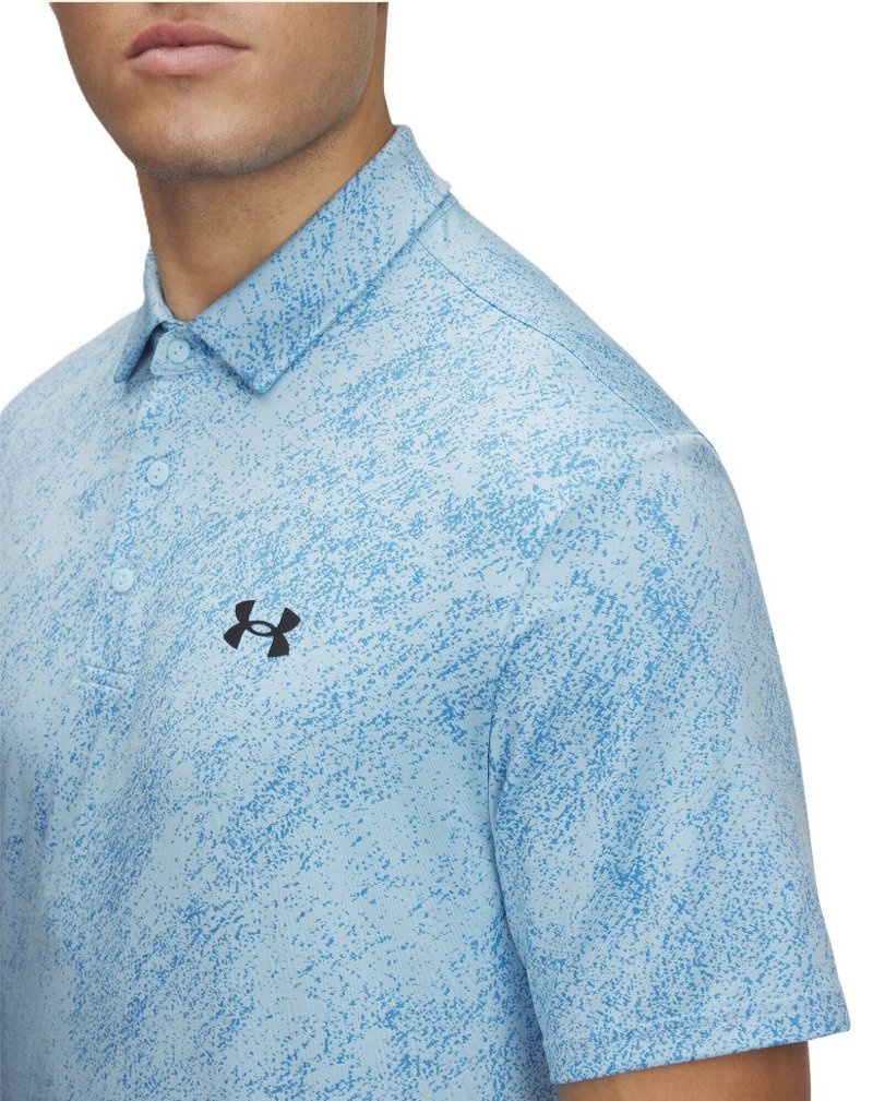 Under Armour Drive Jacquard men's polo, stream