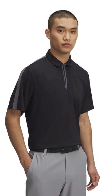 Under Armour Drive Zip men's polo, black