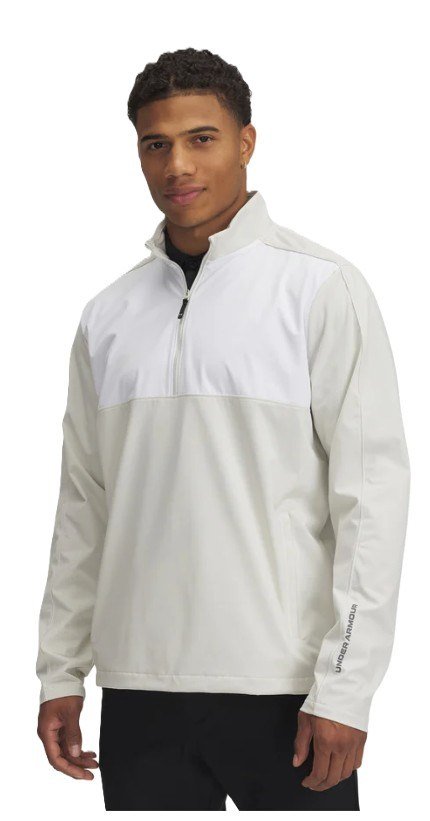 Under Armour Drive Wind Half Zip men's jacket, summit white