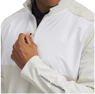 Under Armour Drive Wind Half Zip men's jacket, summit white