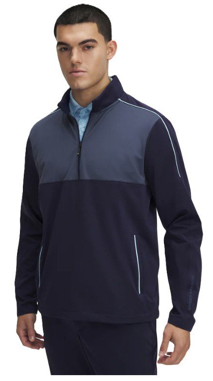 Under Armour Drive Wind Half Zip men's jacket, midnight navy