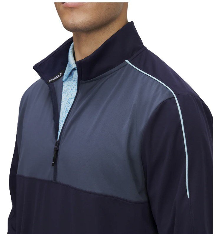 Under Armour Drive Wind Half Zip men's jacket, midnight navy