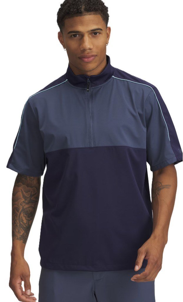 Under Armour Drive Wind Short Sleeve men's jacket, midnight navy