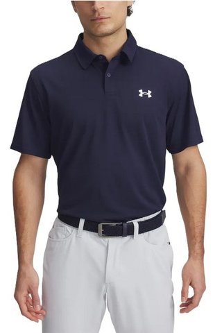 Under Armour T2G Pique men's polo, midnight navy