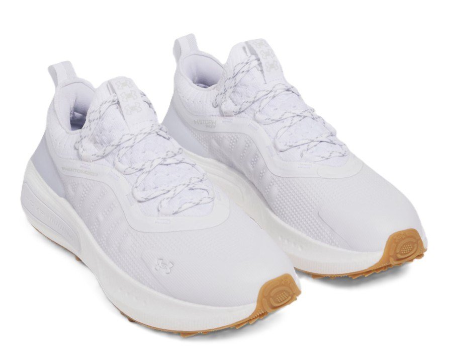 Under Armour Phantom Fore mens golf shoes, white