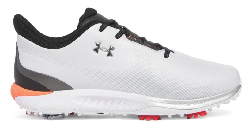 Under Armour Drive Fade mens golf shoes, white