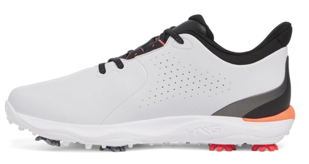 Under Armour Drive Fade mens golf shoes, white
