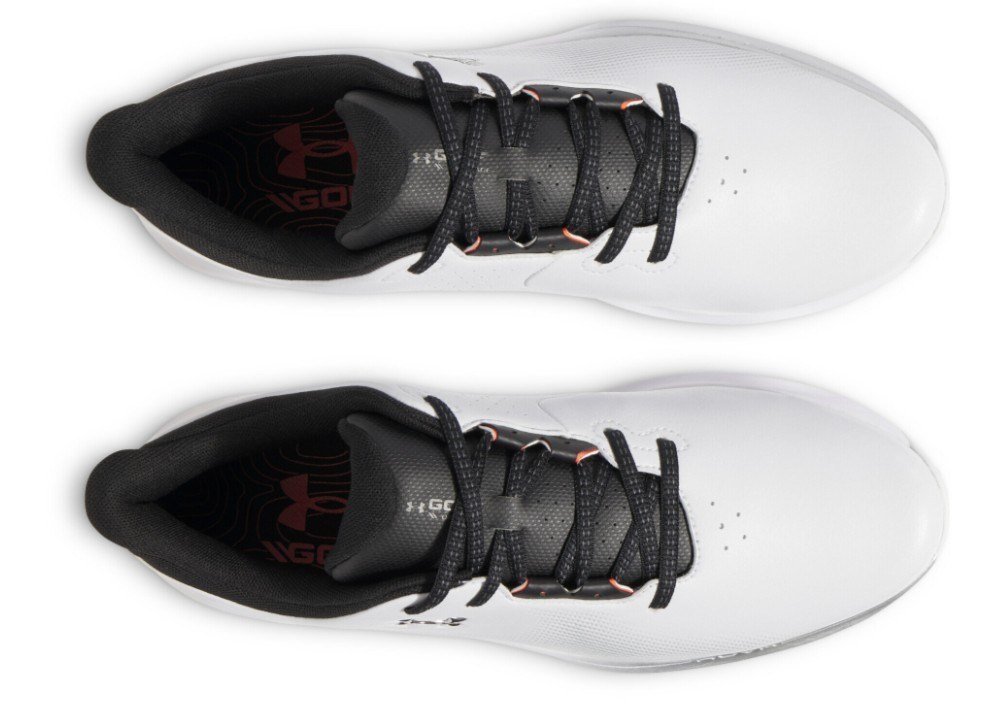 Under Armour Drive Fade mens golf shoes, white