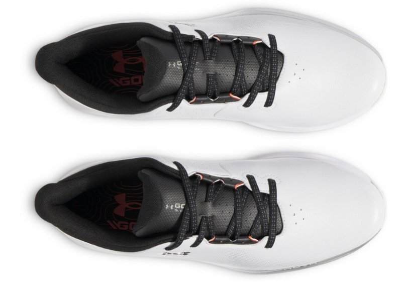 Under Armour Drive Fade mens golf shoes, white
