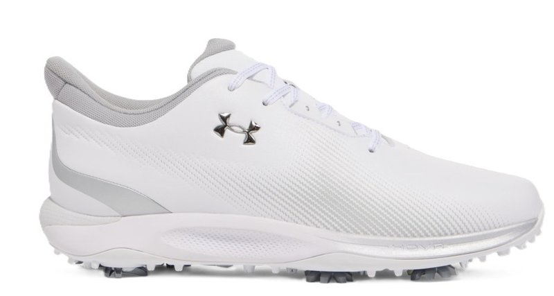 Under Armour Drive Fade mens golf shoes, white