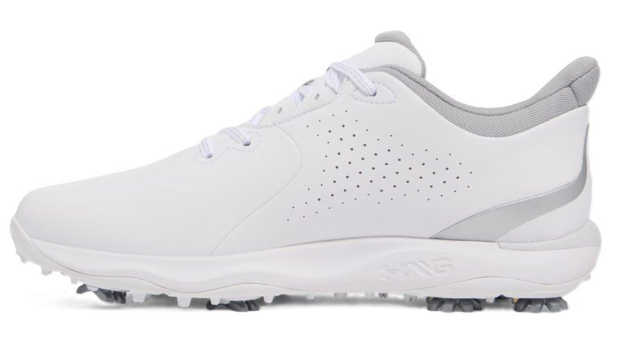 Under Armour Drive Fade mens golf shoes, white