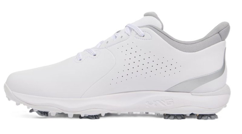 Under Armour Drive Fade mens golf shoes, white