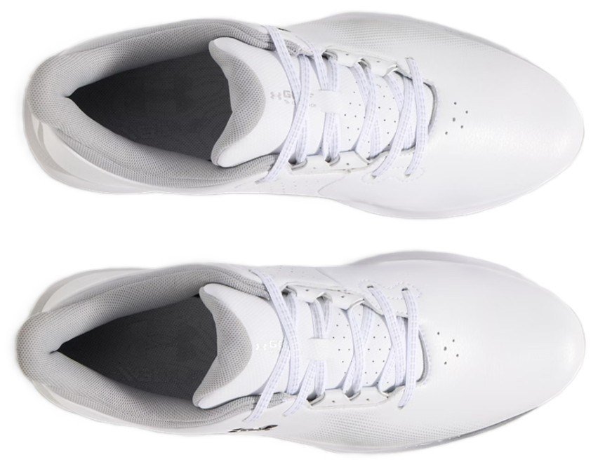 Under Armour Drive Fade mens golf shoes, white