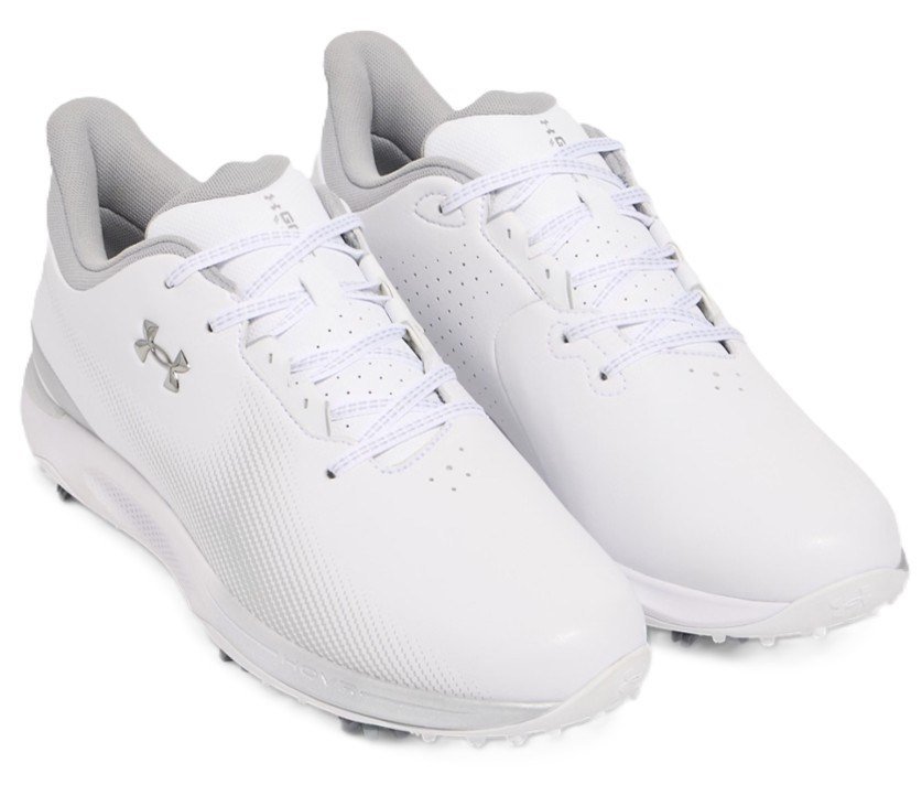 Under Armour Drive Fade mens golf shoes, white